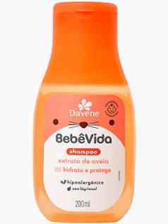 SHAMPOO BEBE VIDA 200ML EXTRATO DE AVEIA