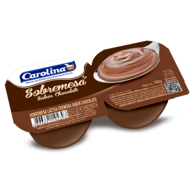 SOBREMESA CAROLINA 180G CHOCOLATE