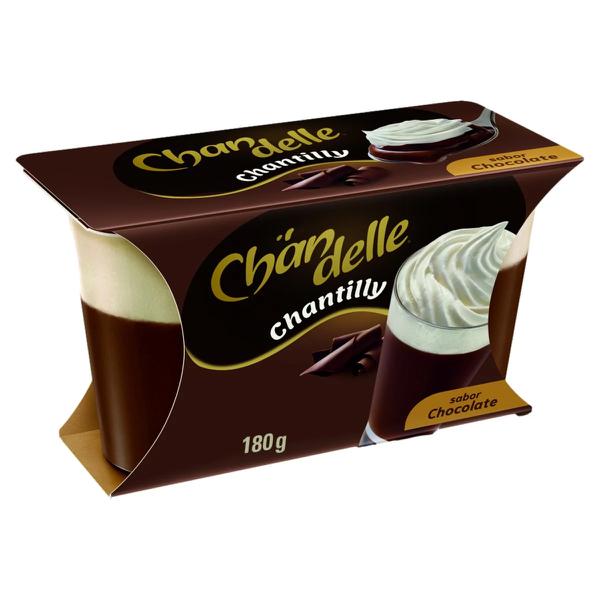 SOBREMESA LÁCTEA CHANDELLE CHANTILLY 180G CHOCOLATE