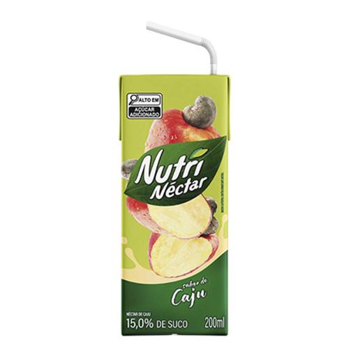 SUCO NUTRI NECTAR 200ml CAJU