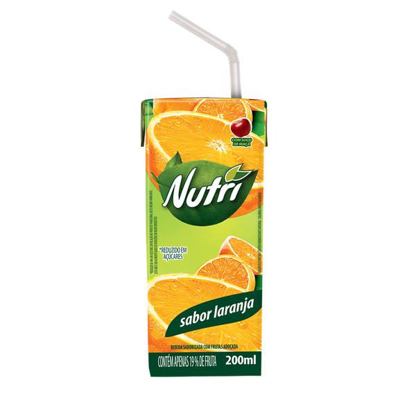 SUCO NUTRI NECTAR 200ML LARANJA