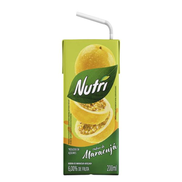SUCO NUTRI NECTAR 200ML MARACUJÁ