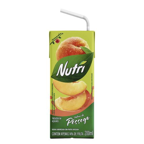 SUCO NUTRI NECTAR 200ML PÊSSEGO