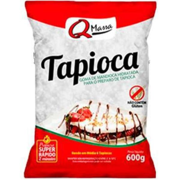 TAPIOCA Q MASSA 600G SEMI PRONTA