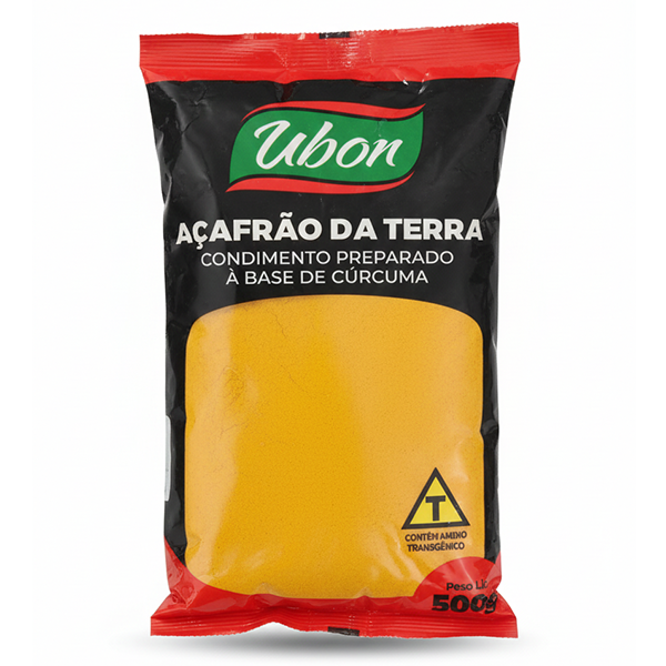 TEMPERO AÇAFRÃO UBON 500G