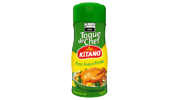 TEMPERO KITANO 120G TOQUE DE CHEF AVE PEIXE