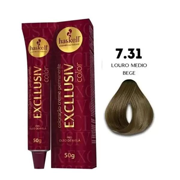 TINTA HASKELL 50G 7.31 LOURO MÉDIO BEGE