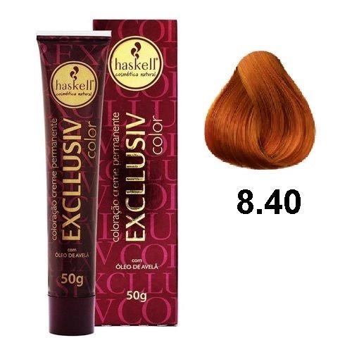 TINTA HASKELL 50G 8.40 LOURO CLARO ACOBREADO