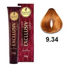 TINTA HASKELL 50G 9.34 LOURO MUITO CALRO DOURADO ACOBREADO