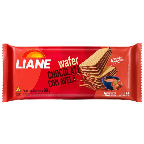 WAFER LIANE 90G CHOCOLATE C/ AVELÃ
