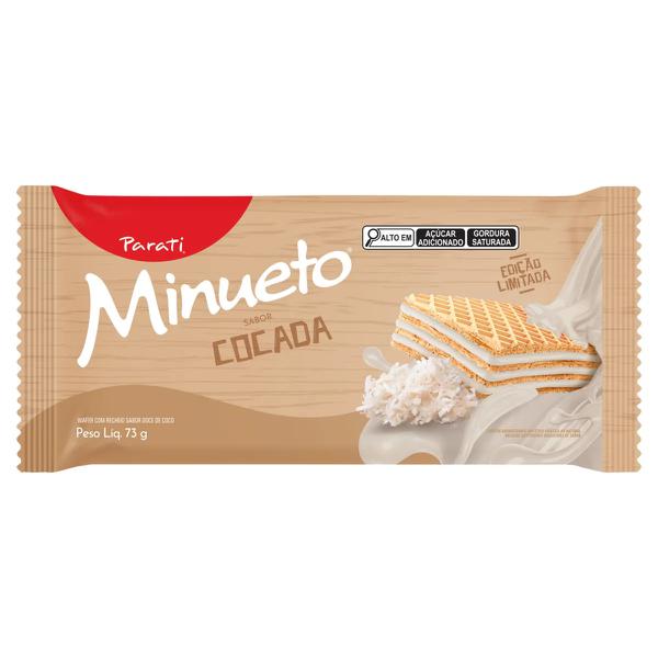 WAFER PARATI MINUETO 73G COCADA