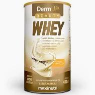 WHEY MAXYNUTRI DERMUP BEAUTY BAUNILHA 450G