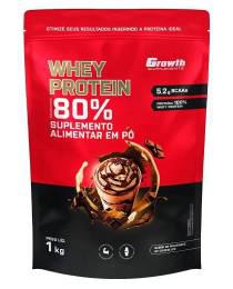 WHEY PROTEIN GROWTH 80% MILK SHAKE 1KG