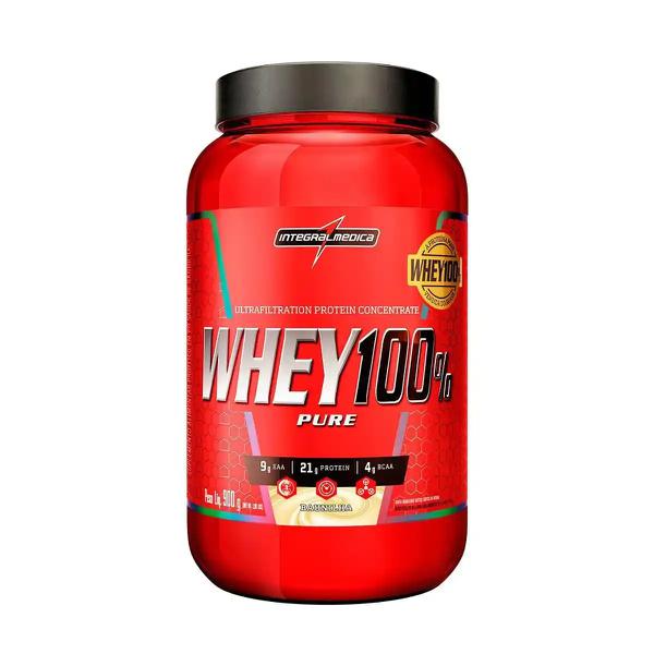 WHEY PROTEIN 100% PURE INTEGR BAUNILHA
