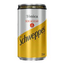 Agua Tonica Schweppes 220ml Sem Açucar