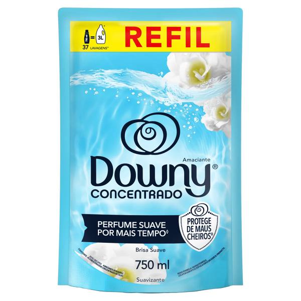 Amaciante Conc Ref Downy 750ml Brisa Suave