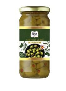 Azeitona Obra Prima 345g Verde Recheada