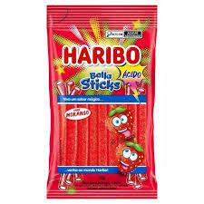 Bala Sticks 70g Morango Acido