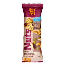 Barra Cereal Nutsbar 25g Mix De Castanhas
