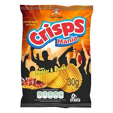 Batata Crisps 30g Cheddar Com Bacon