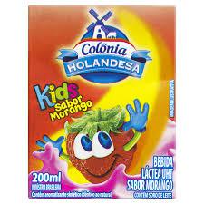 Bebida Lactea 200ml Morango