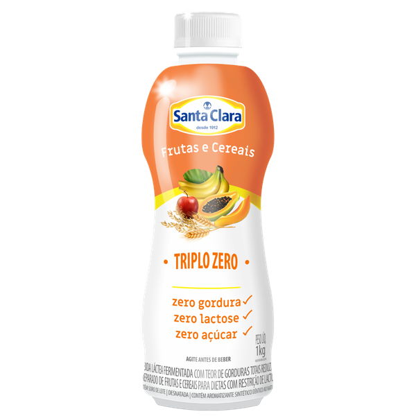 Bebida Lactea Triplo Zero 1l Frutas e Cereais