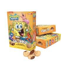 Biscoito Cloudiz Bob Esponja 30g Chocolate