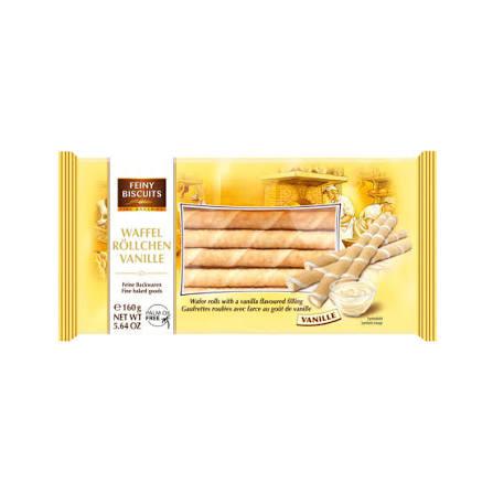 Biscoito De Cacau Feiny Biscuits 176g Recheio Baunilha