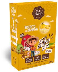 Biscoito Seu Divino 50g Banana