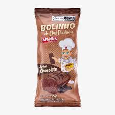 Bolinho Aminna Chef Paulinho 35g Chocolate