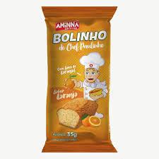 Bolinho Aminna Chef Paulinho 35g Laranja