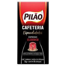 Cafe Pilao Em Cápsula 52g 10un Clássico Cafeteria Especialidades