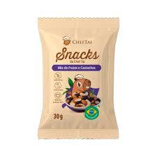 Castanha De Caju Cheftai 30g Mix De Frutas e Castanhas