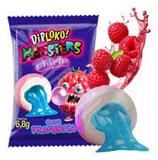 Chiclete Dip Loko 6,8g Framboesa