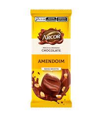 Chocolate Arcor 80g Amendoim