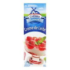 Creme De Leite Leve 1020g Colonia Holandesa