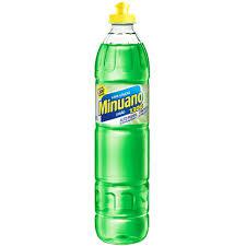Detergente Liq Minuano 500ml Lemon