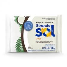Sabão Barra 180g Girando Sol Coco
