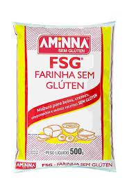 Farinha De Arroz Aminna 500g Sem Gluten
