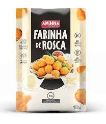 Farinha De Rosca Aminna 300g Sem Gluten