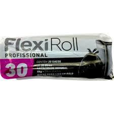 Flexi Roll 30 Lts C/30 Preto