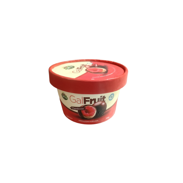 Galfruit Framboesa 120g C/ Choc Branco e Ao Leite