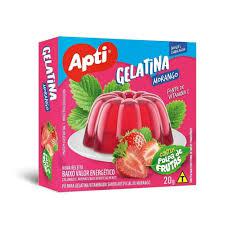 Gelatina Fruit 20g Morango