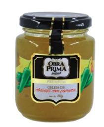 Geleia Obra Prima Gourmet 260g Abacaxi C/ Pimenta