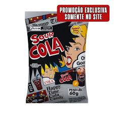 Happy Time Bala Super Azeda Cola 60gr Cola