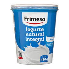 Iogurte Frimesa Pote 450g Natural Integral