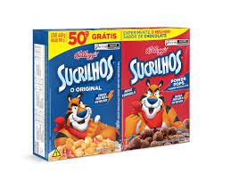 Kit Cereal Sucrilhos Kellogs 440g Original e Chocolate