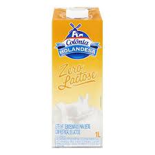 Leite Colonia Holandesa 1l Zero Lactose/ Semi Desnatado