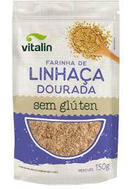 Linhaça Dourada Vitalin 150g Integral