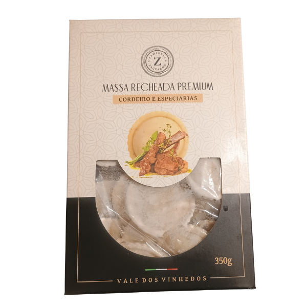Massa Recheada Zaccaron 350g Cordeiro e Especiarias